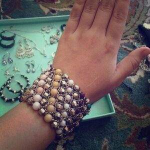 Beaded cuff